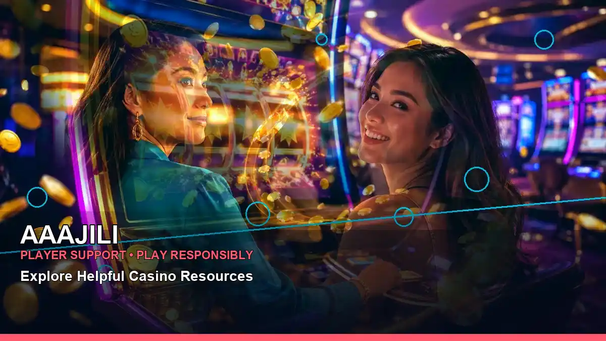 AAAJILI mobile casino interface showing first-deposit offer information