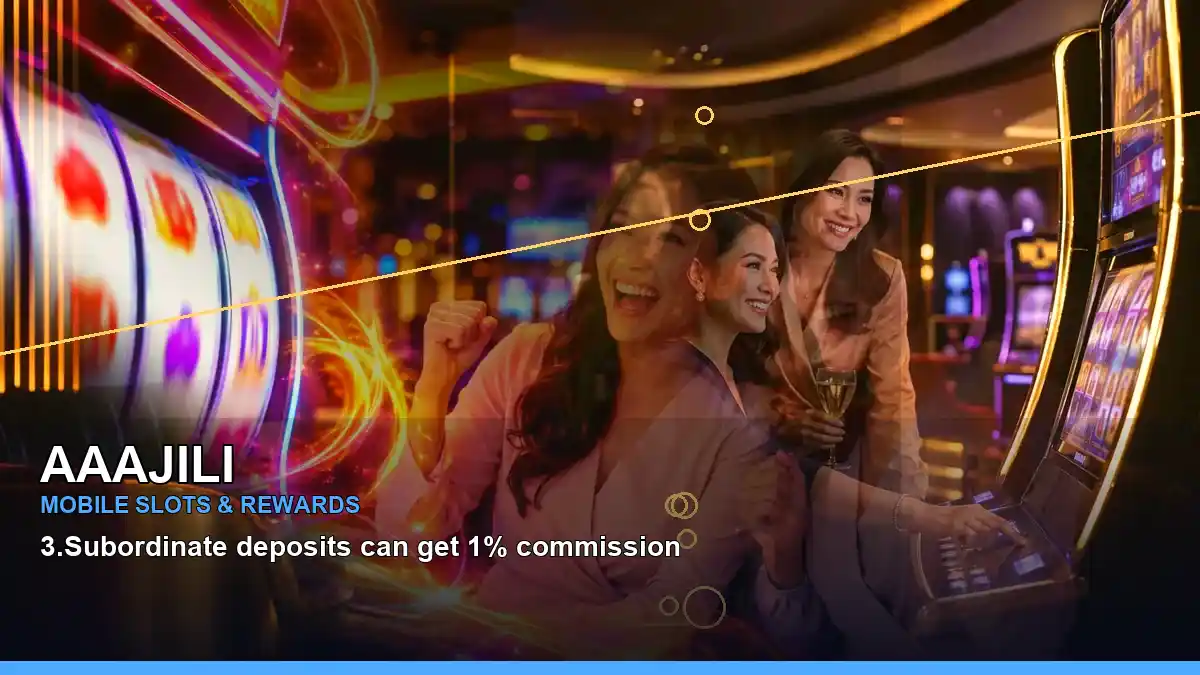 AAAJILI VIP casino rewards presented in a wide reel layout for Philippine players